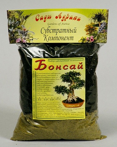 Грунт для бонсай "Сады Аурики" 1 л